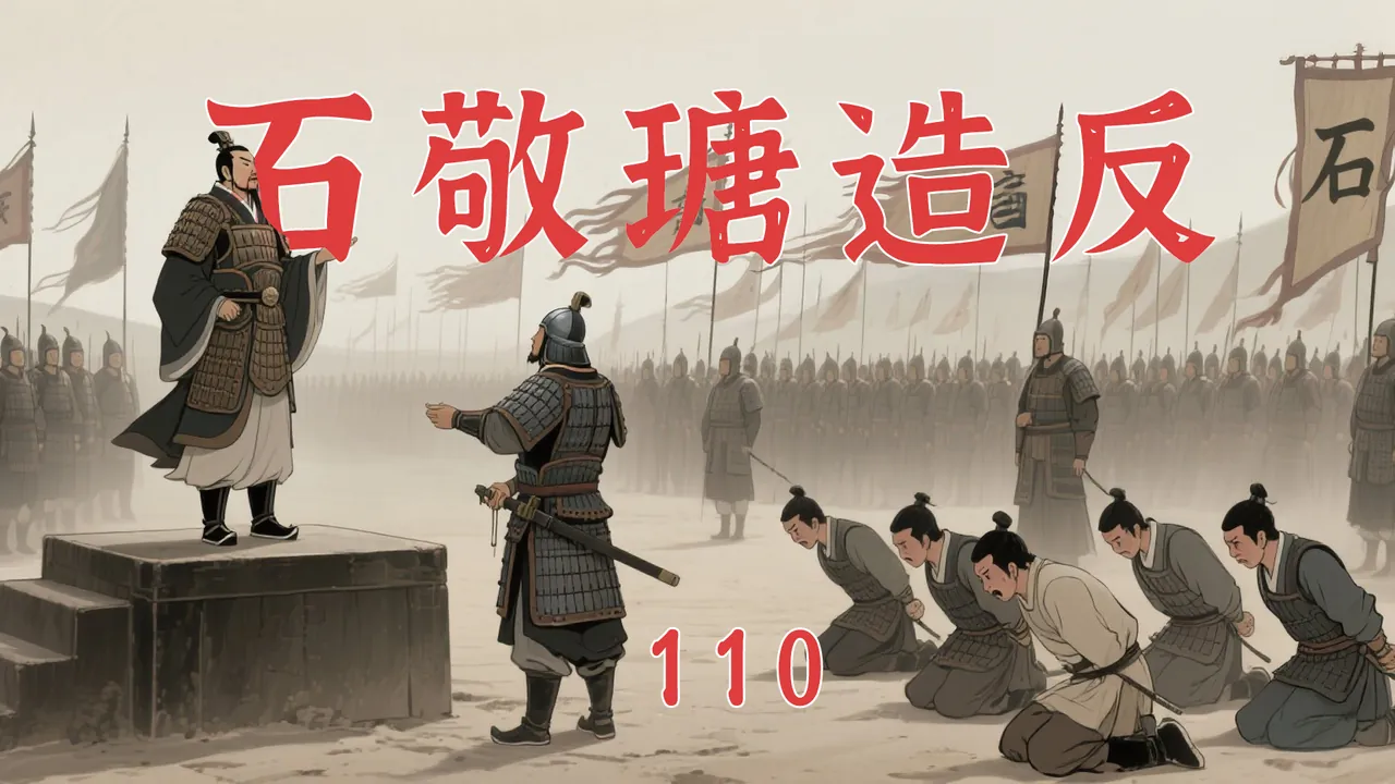石敬瑭终于造反了！【新五代演义110】