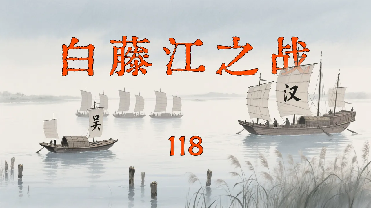 一口气看懂越南独立战争--白藤江之战【新五代演义118】