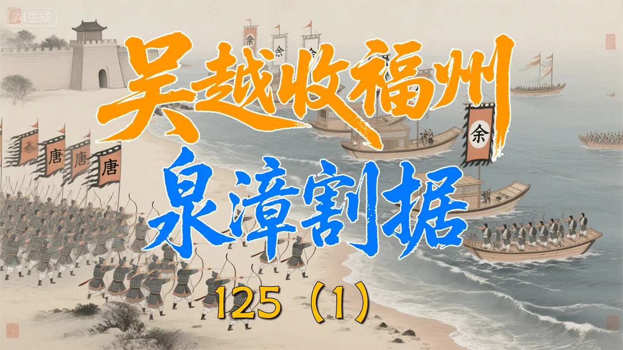 福州归了吴越，泉州漳州自立，南唐被掏空【新五代演义125】