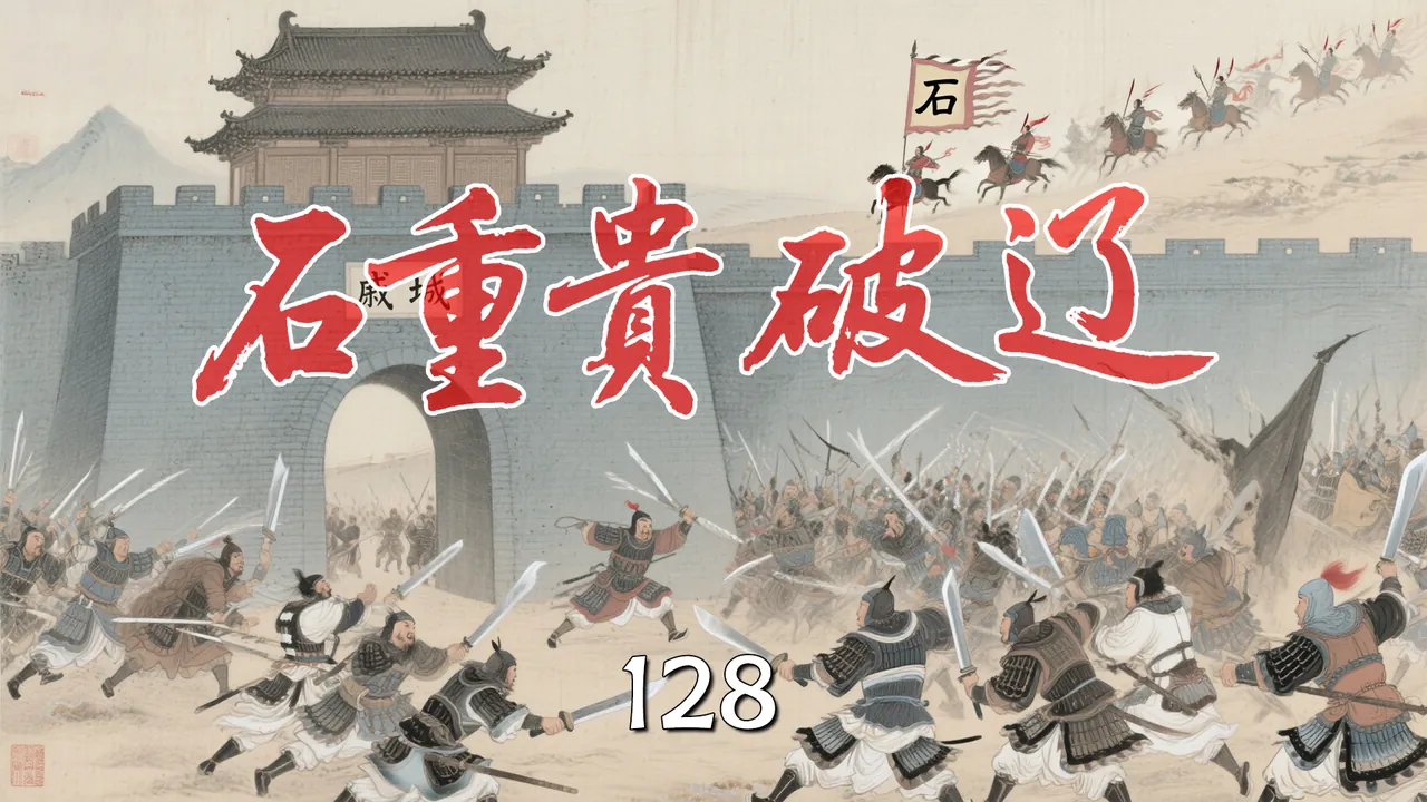 大破辽军！后晋三路退辽，辽军全面撤退，石重贵有点东西【新五代演义128】