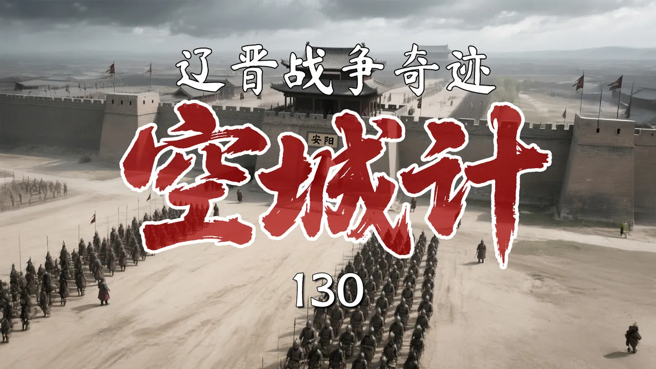 辽晋战争奇迹之空城计【新五代演义130】