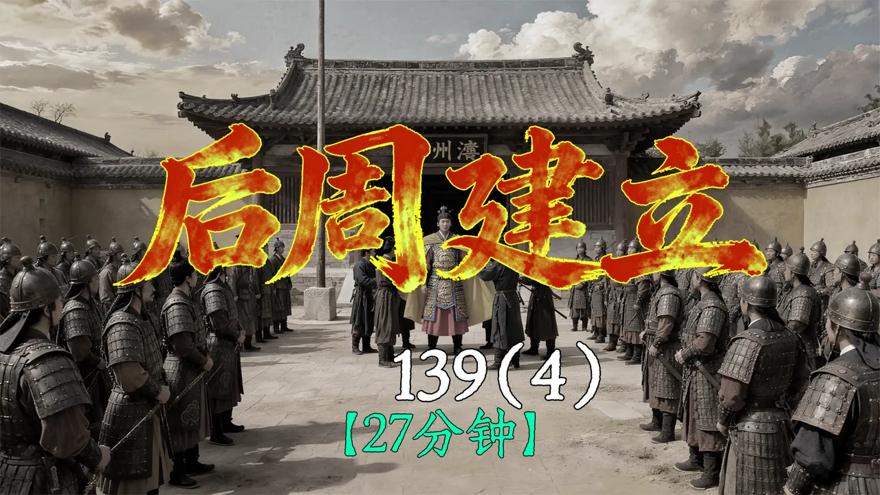 第一次黄袍加身！27分钟了解后周和北汉建立的全过程【139】