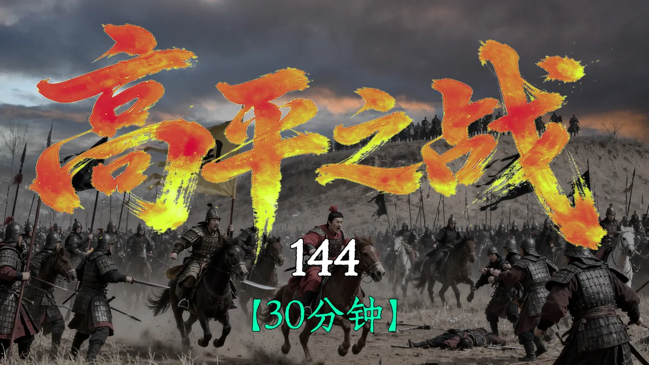 你愿意花30分钟全面了解影响深远的高平之战吗？【144】