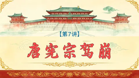 一口气看懂唐宪宗暴毙的全过程【中晚唐2】第七讲